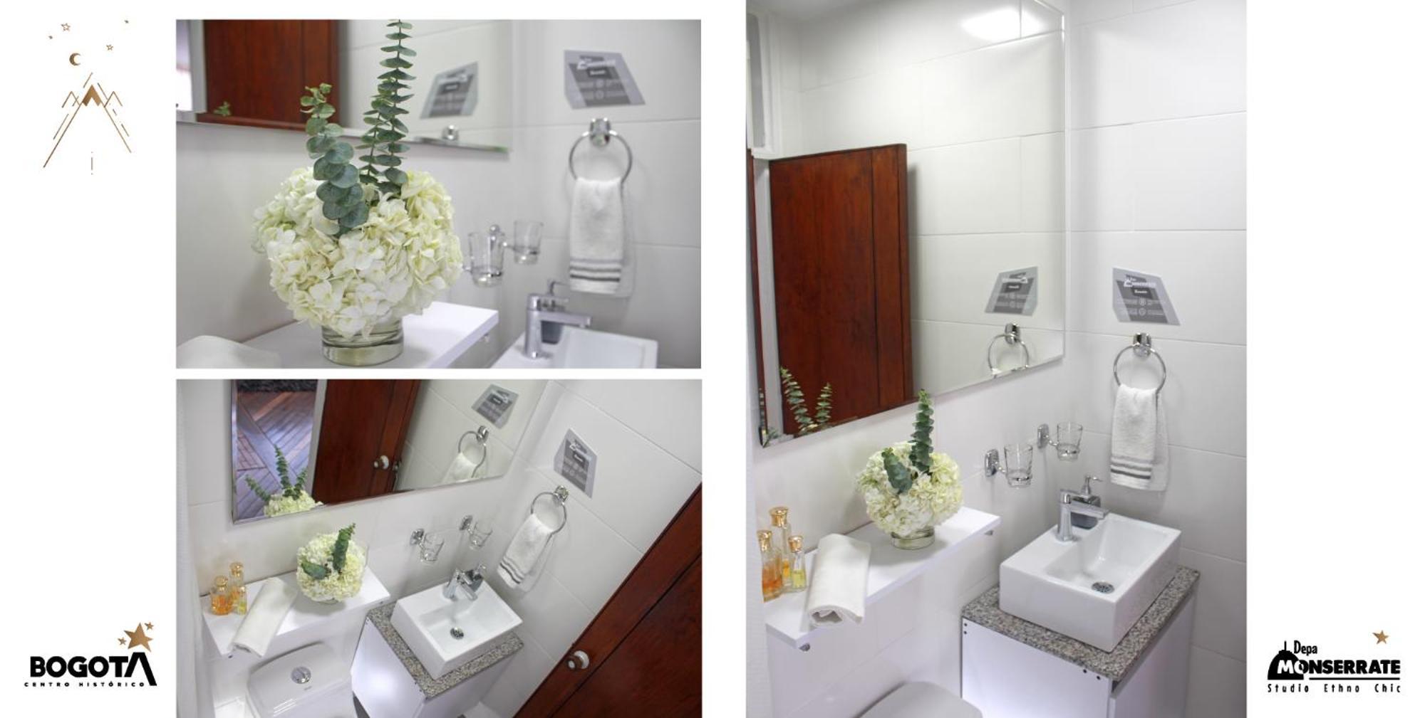 בוגוטה Depa Monserrate - Charming Historic Nest With Breathtaking Mountain Views - Apartaestudio מראה חיצוני תמונה